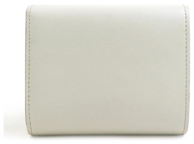 Céline Portafoglio Tri-fold Celine in Light Gray Grigio - vista 2
