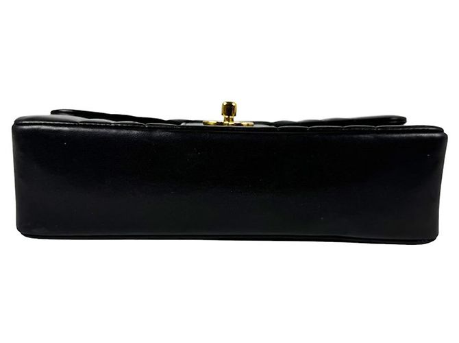 Borsa a tracolla in pelle Chanel Nero - vista 4