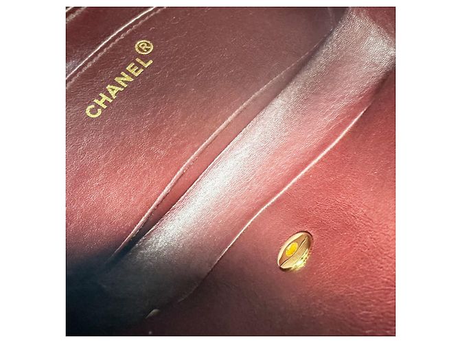 Borsa a tracolla in pelle Chanel Nero - vista 5
