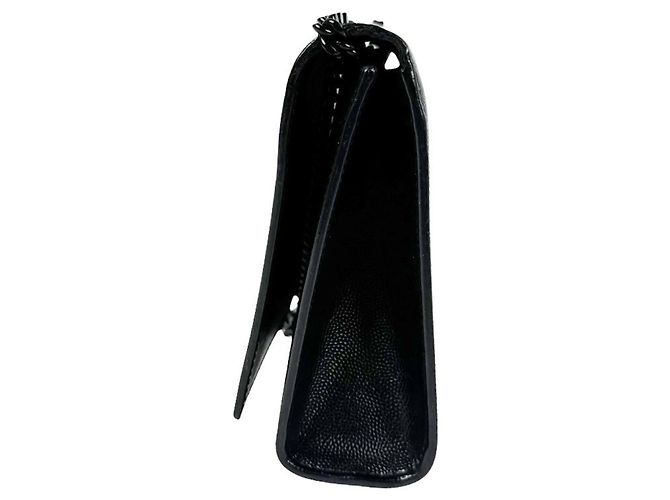Autre Marque Borsa a tracolla in pelle nera Saint Laurent Nero - vista 2
