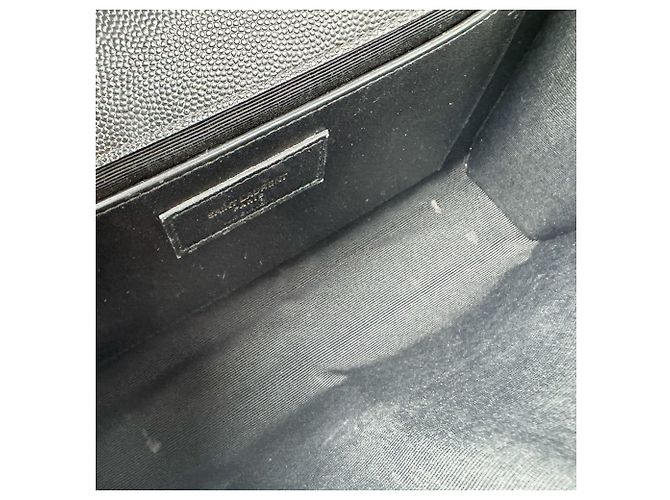 Autre Marque Borsa a tracolla in pelle nera Saint Laurent Nero - vista 5