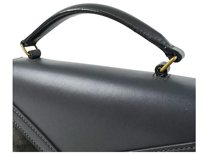Autre Marque Bolso de hombro Saint Laurent Cassandra Castaño - vista 10