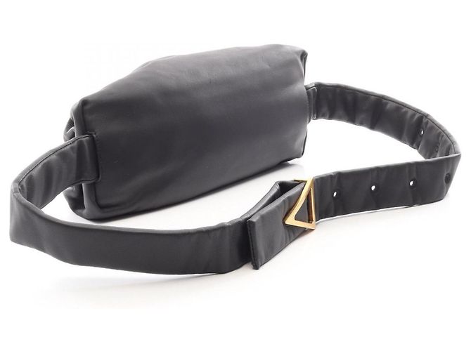 Marsupio Bottega Veneta in pelle nera - vista 2