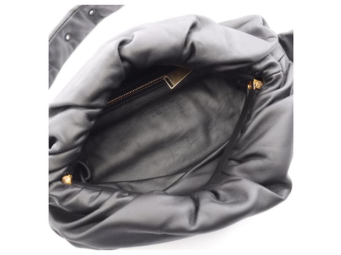 Marsupio Bottega Veneta in pelle nera - vista 3