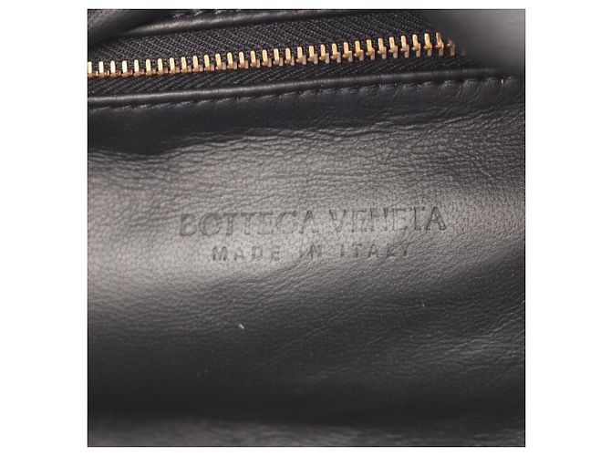 Marsupio Bottega Veneta in pelle nera - vista 4