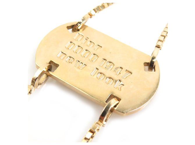 Collana Christian Dior Oro D'oro - vista 3