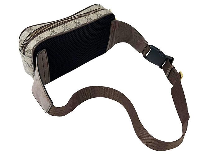 Borsello da vita Gucci Ophidia GG Supreme Canvas Marrone - vista 10