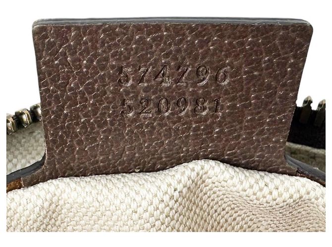Borsello da vita Gucci Ophidia GG Supreme Canvas Marrone - vista 13
