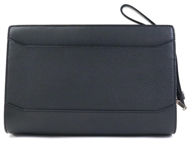 Borsa a pochette Cartier in pelle nera Nero - vista 3