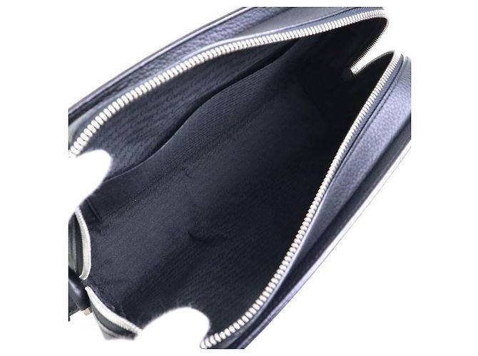 Borsa a pochette Cartier in pelle nera Nero - vista 5