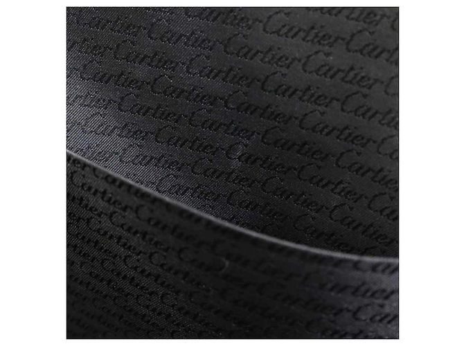 Borsa a pochette Cartier in pelle nera Nero - vista 7