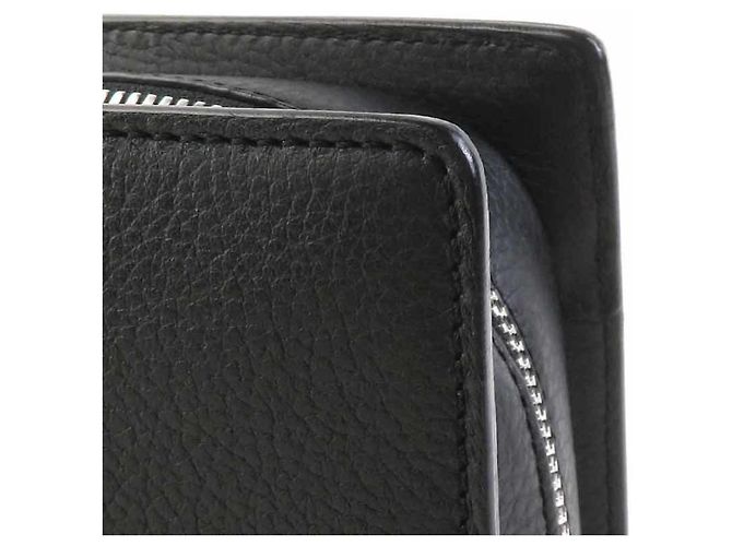 Borsa a pochette Cartier in pelle nera Nero - vista 8