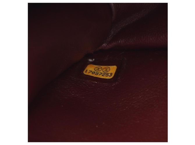 Borsa a tracolla Chanel Matelassé in pelle nera Nero - vista 5
