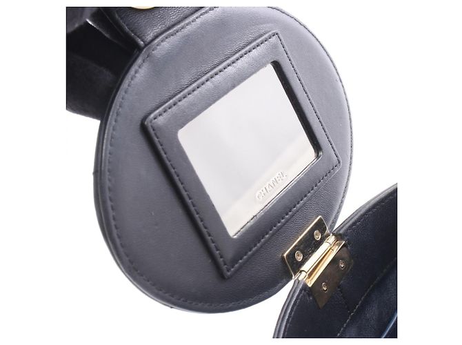 Borsa a tracolla Vanity Chanel Matelassé Nero - vista 12