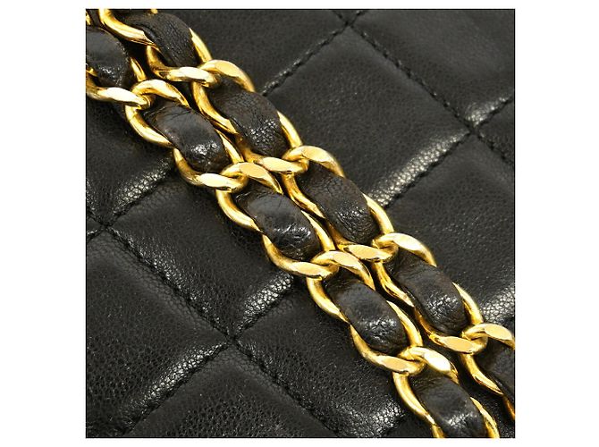 Borsa a tracolla Chanel Matelassé Nero - vista 7
