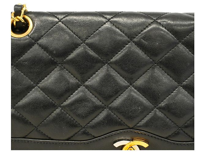 Borsa a tracolla Chanel Matelassé Nero - vista 9