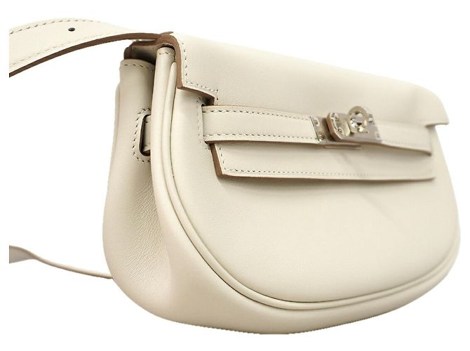 Hermès Borsa vita Hermes Kelly Move Bianco - vista 2
