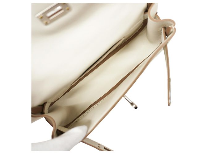 Hermès Borsa vita Hermes Kelly Move Bianco - vista 4