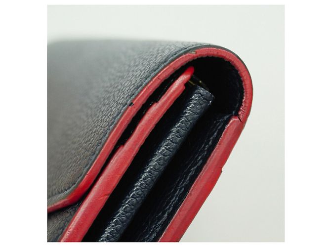 Louis Vuitton Monogram Empreinte Portefeuille Sarah Long Wallet Rot - Ansicht 7