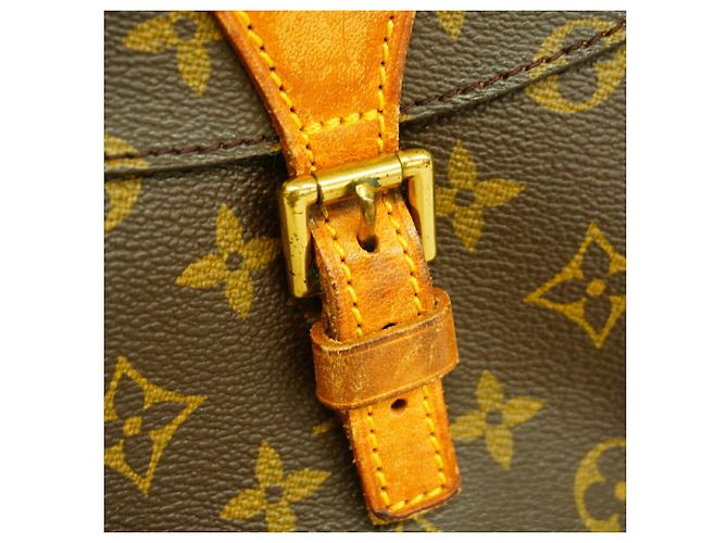 Louis Vuitton Monogram Jeune Fille MM Shoulder Bag Brown - view 11