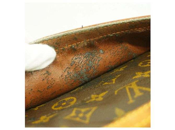 Louis Vuitton Monogram Jeune Fille MM Shoulder Bag Brown - view 8