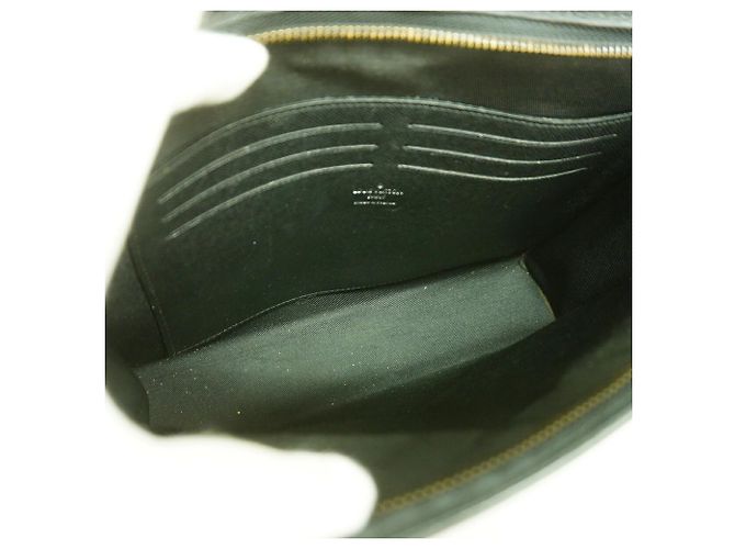 Louis Vuitton Monogram Galaxy Pochette Voyage MM Clutch Bag Nero - vista 4