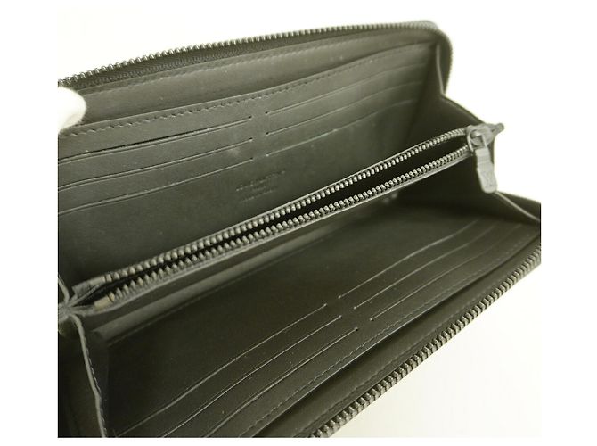 Cartera larga Zippy Monogram Shadow Louis Vuitton Negro - vista 3