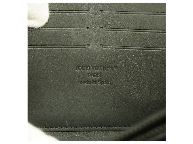 Cartera larga Zippy Monogram Shadow Louis Vuitton Negro - vista 4