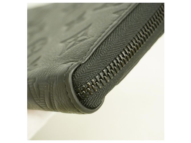 Cartera larga Zippy Monogram Shadow Louis Vuitton Negro - vista 5