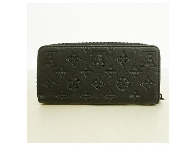 Cartera larga Zippy Monogram Shadow Louis Vuitton Negro - vista 8