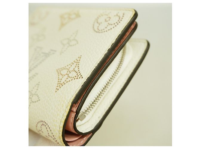 Louis Vuitton Mahina Portefeuille Wallet Pink Weiß - Ansicht 5