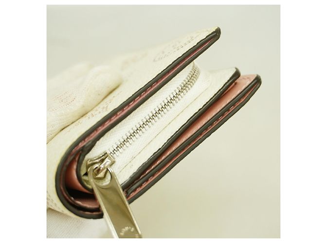 Louis Vuitton Mahina Portefeuille Wallet Pink Weiß - Ansicht 6