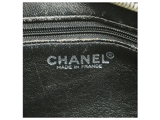 Bolso Tote Chanel de piel de becerro granulada negra Negro - vista 5