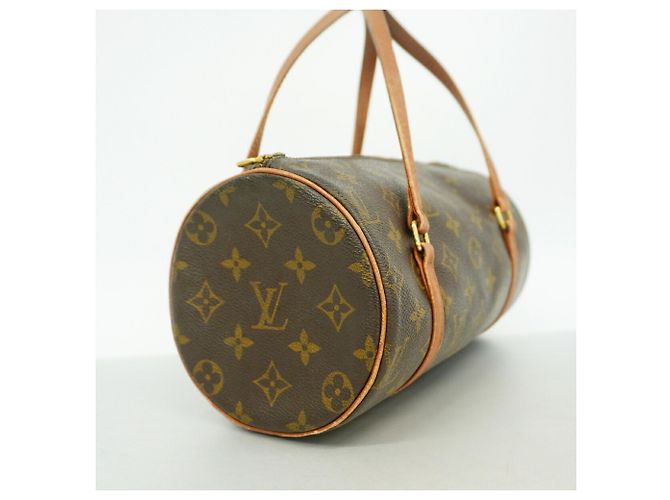 Borsa Louis Vuitton Monogram Papillon 26 Marrone - vista 2