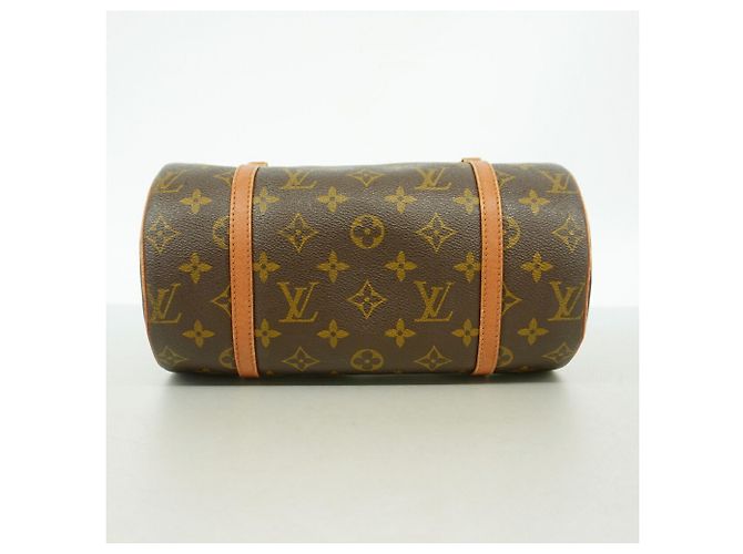 Borsa Louis Vuitton Monogram Papillon 26 Marrone - vista 3