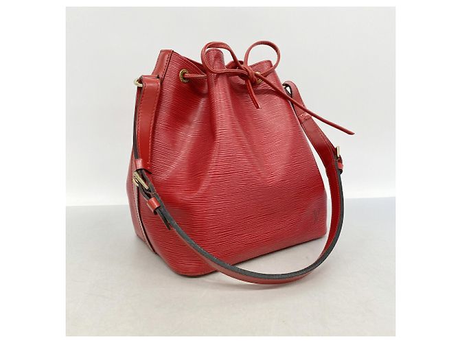 Noe Bolsa de Ombro Louis Vuitton Epi Petit Noé Vermelho - vista 2