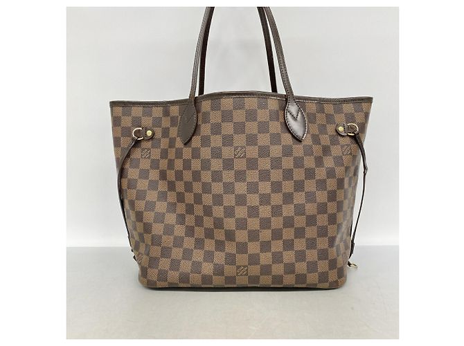 Borsa Tote Louis Vuitton Damier Neverfull MM N51105 Ebene Damier ebene - vista 13