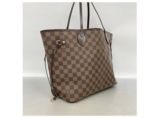 Borsa Tote Louis Vuitton Damier Neverfull MM N51105 Ebene Damier ebene - vista 2