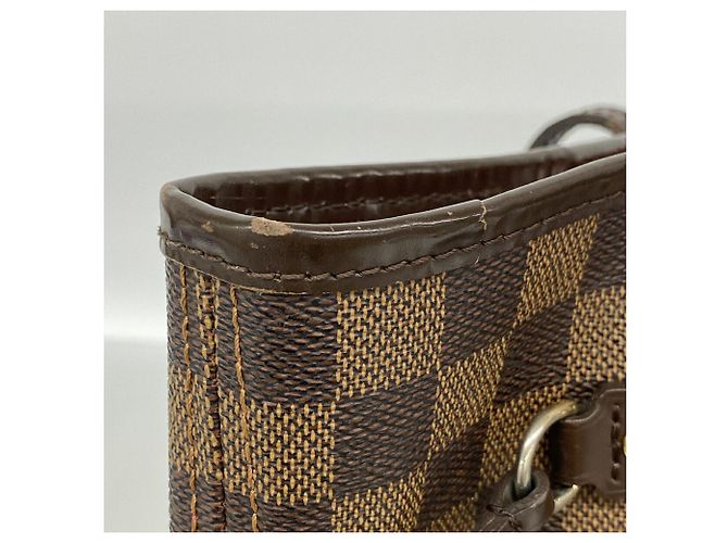 Borsa Tote Louis Vuitton Damier Neverfull MM N51105 Ebene Damier ebene - vista 7