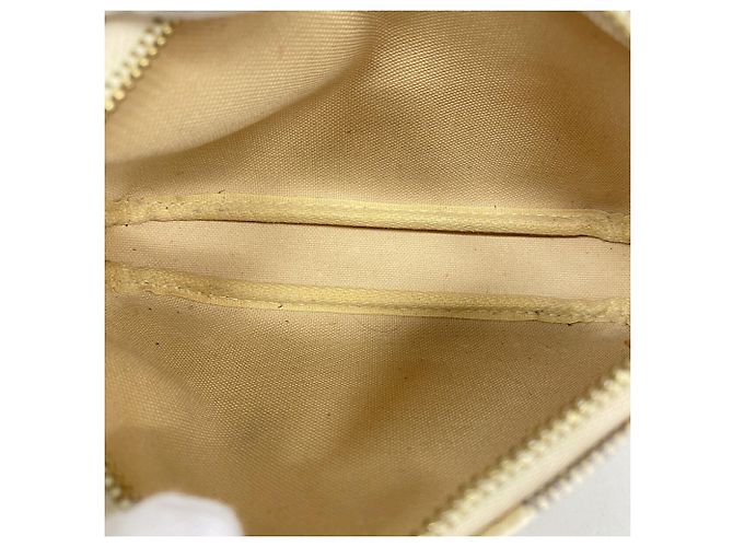 Louis Vuitton Damier Azur Mini Pochette Accessoires Bianco - vista 4