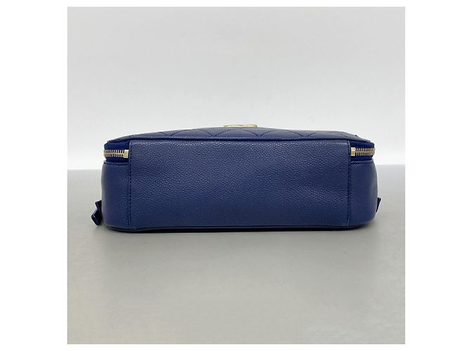 Borsa Vanity Chanel Navy Blu navy - vista 3