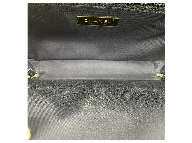 Borsa Vanity Chanel Navy Blu navy - vista 4