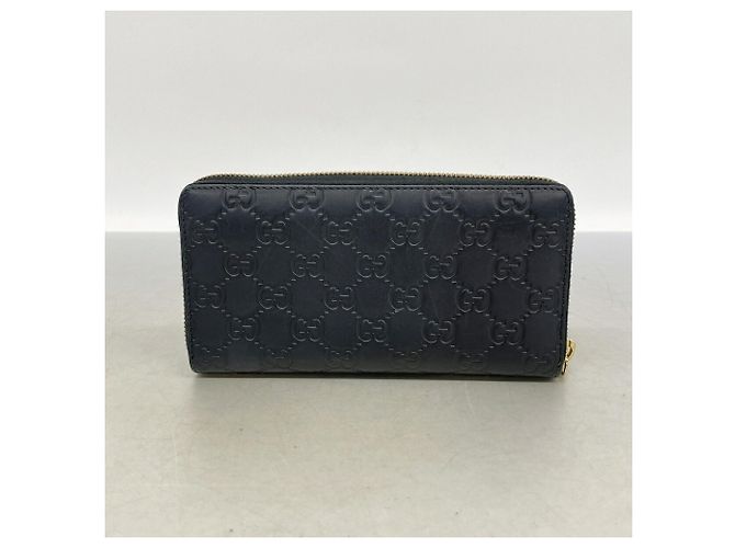 Gucci Black Leather Long Wallet - view 8