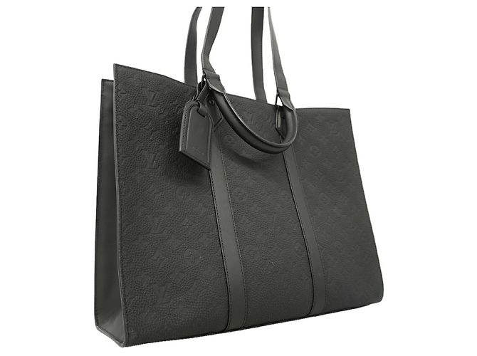 Louis Vuitton Monogram Taurillon Sac Plat 24H Tote Bag - vista 2