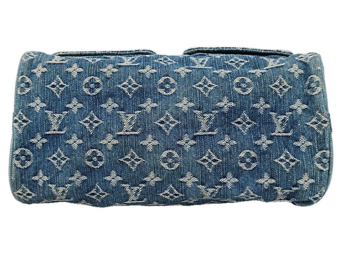Bolso Louis Vuitton Monogram Denim Neo Speedy Azul - vista 3