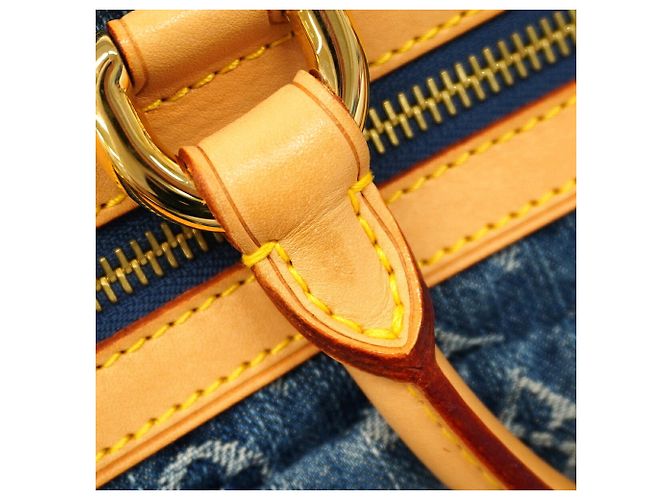 Bolso Louis Vuitton Monogram Denim Neo Speedy Azul - vista 9