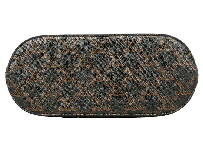 Céline Borsa Celine Triomphe Onorin Marrone Nero - vista 3