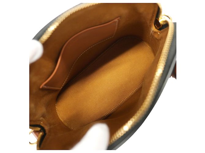 Céline Borsa Celine Triomphe Onorin Marrone Nero - vista 4