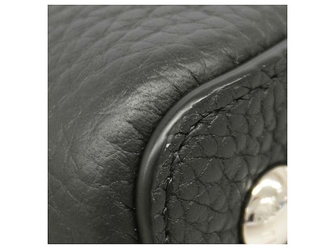 Borsa Louis Vuitton Capucines MINI Nero - vista 6