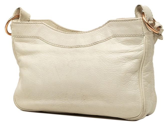 Everyday Borsa a tracolla Balenciaga Giant Hip Bianco - vista 2